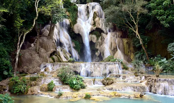 Les chutes de Tad Sae au Laos